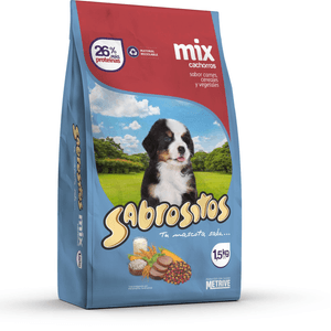 SABROSITOS CACHORRO CARNES CEREALES Y VEGETALES X1.5K