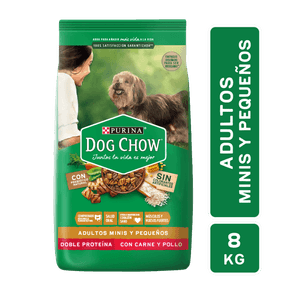 dog chow adultos razas peqx8kg