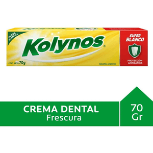 CREMA DENTAL KOLYNOS AMARILLA X70G