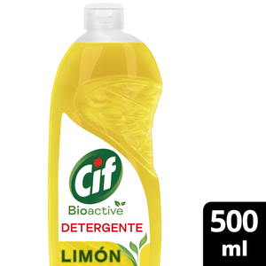 DETERGENTE CIF BIOACTIVE LIMON X500ML