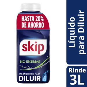 JABON LIQUIDO PARA DILUIR SKIP BIO-ENZIMAS X500ML