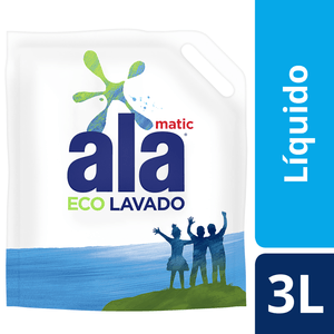 ALA LIQUIDO LAVADO PERFECTO ROPA ECOLAVADO DOYPACK X3L