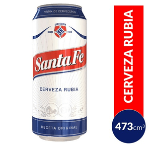 CERVEZA SANTA FE LATA X473CC