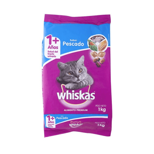 whiskas pescado premium x 1kg