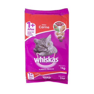 whiskas carne premium x1kg