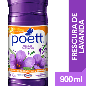 DESINFECTANTE LAVANDA POETT X900ML