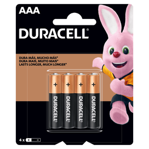 PILAS DURACELL AAA X4