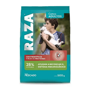 raza gatos pescado x0.5kg