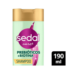 shampoo sedal prebioticos + biotina x190ml