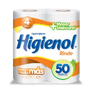 Papel Higienico Higienol Pack 4 Un 200 Mt