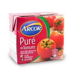 Pure de Tomate Tetrabrik Arcor 520 Gr
