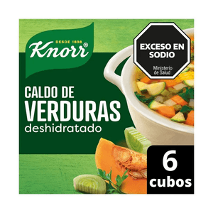 CALDO KNORR VERDURA X6U