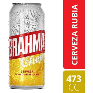 CERVEZA BRAHMA LATA x473cc