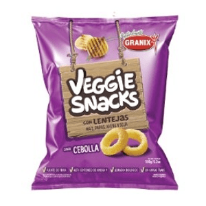 veggie snacks cebolla granix90