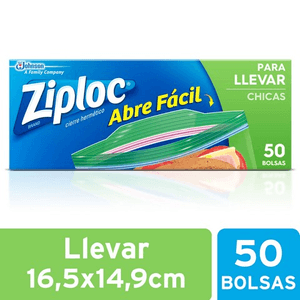 bolsa ziploc sandwich x50u