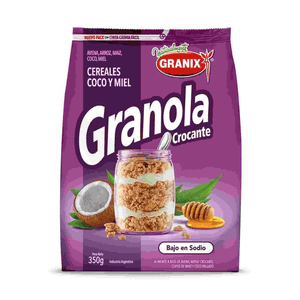 granix granola crocante x350g