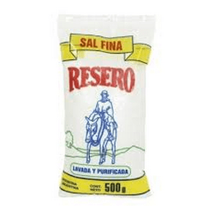 sal resero fina bolsa x500g