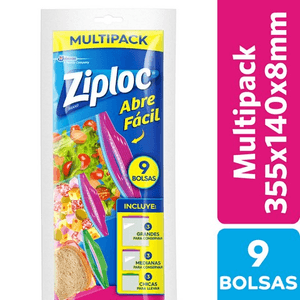 bsa/ziploc alim.multi-packx9un