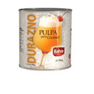 pulpa durazno bahia x 900g