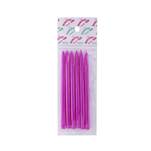 velas jacaranda x4u.bca.x18cm