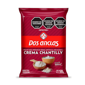 crema chantilly dos anclasx50g