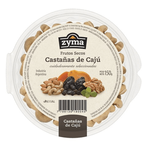 castanas de caju zymax150g.