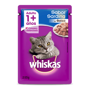 whiskas pouch adulto sardinx85