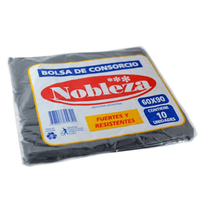 BOLSA DE CONSORCIO NOBLEZA 60X90 X10U