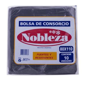 BOLSA DE CONSORCIO NOBLEZA 80X110X10UN
