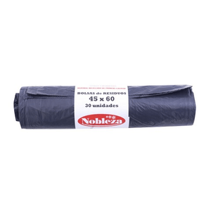BOLSA DE RESIDUOS NOBLEZA 45X60 X30U ROLLO