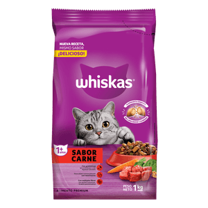 whiskas carne premium x1kg