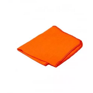 franela naranja algodon 40x50