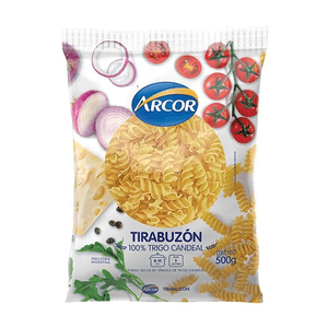 fideos tirabuzon arcor x500g