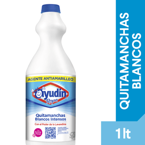 Quitamanchas Blancos Intensos Aroma Floral Botella Ayudin 1L
