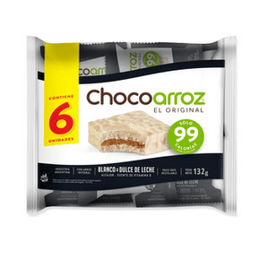 alf.chocoarroz blanco 6x22g.
