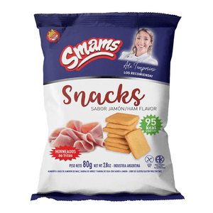 snacks jamon smams x80g