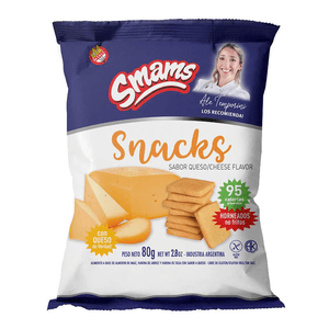 snacks queso smams x80g