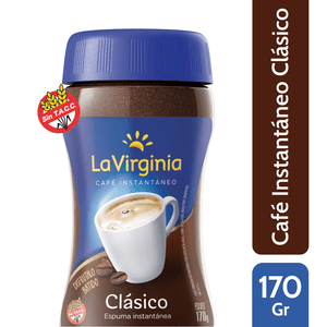 cafe la virginia clasico instantaneo frasco x170