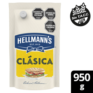 MAYONESA HELLMANNS CLASICA DOYPACK X950G