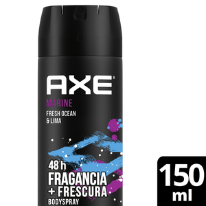 DESODORANTE ANTITRANSPIRANTE AXE AEROSOL HOMBRE MARINE X97G
