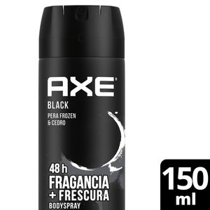 DESODORANTE AXE AEROSOL HOMBRE BLACK X97G