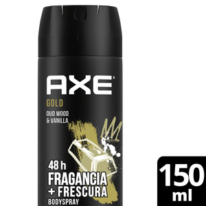 DESODORANTE AXE AEROSOL HOMBRE GOLD X97G