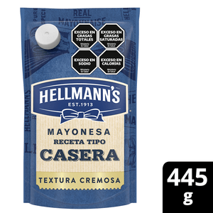 MAYONESA HELLMANNS RECETA CASERA X445G