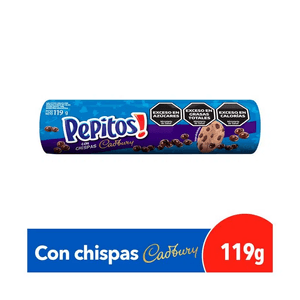GALLETITAS PEPITOS CON CHISPAS CADBURY X119