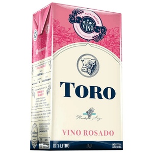 vino toro rosado tetra x 1l