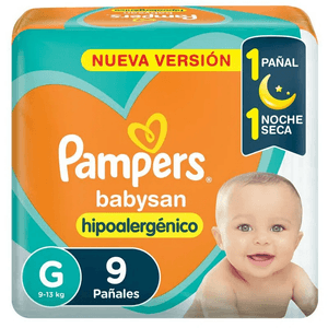 PA ALES PAMPERS BABYSAN GDE x9u