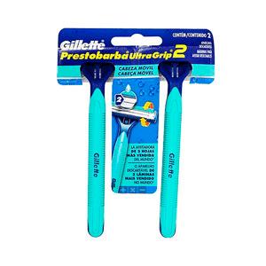 prestobarba ultragrip pivotx2u