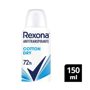 antitranspirante rexona aerosol mujer cotton dry x89