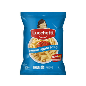 Fideos lucchetti penne rigate n45 x500