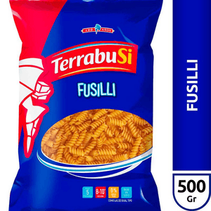 FIDEOS TERRABUSI FUSILLI X500G